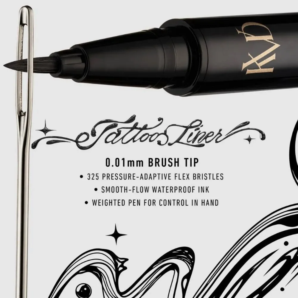 KVD Beauty Tattoo Liner Mini in Black .02mL - new/unopened 5/$25 sale